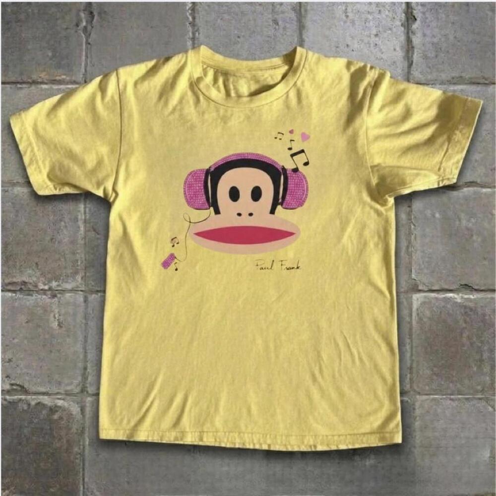 Yellow Paul Frank Baby Tee